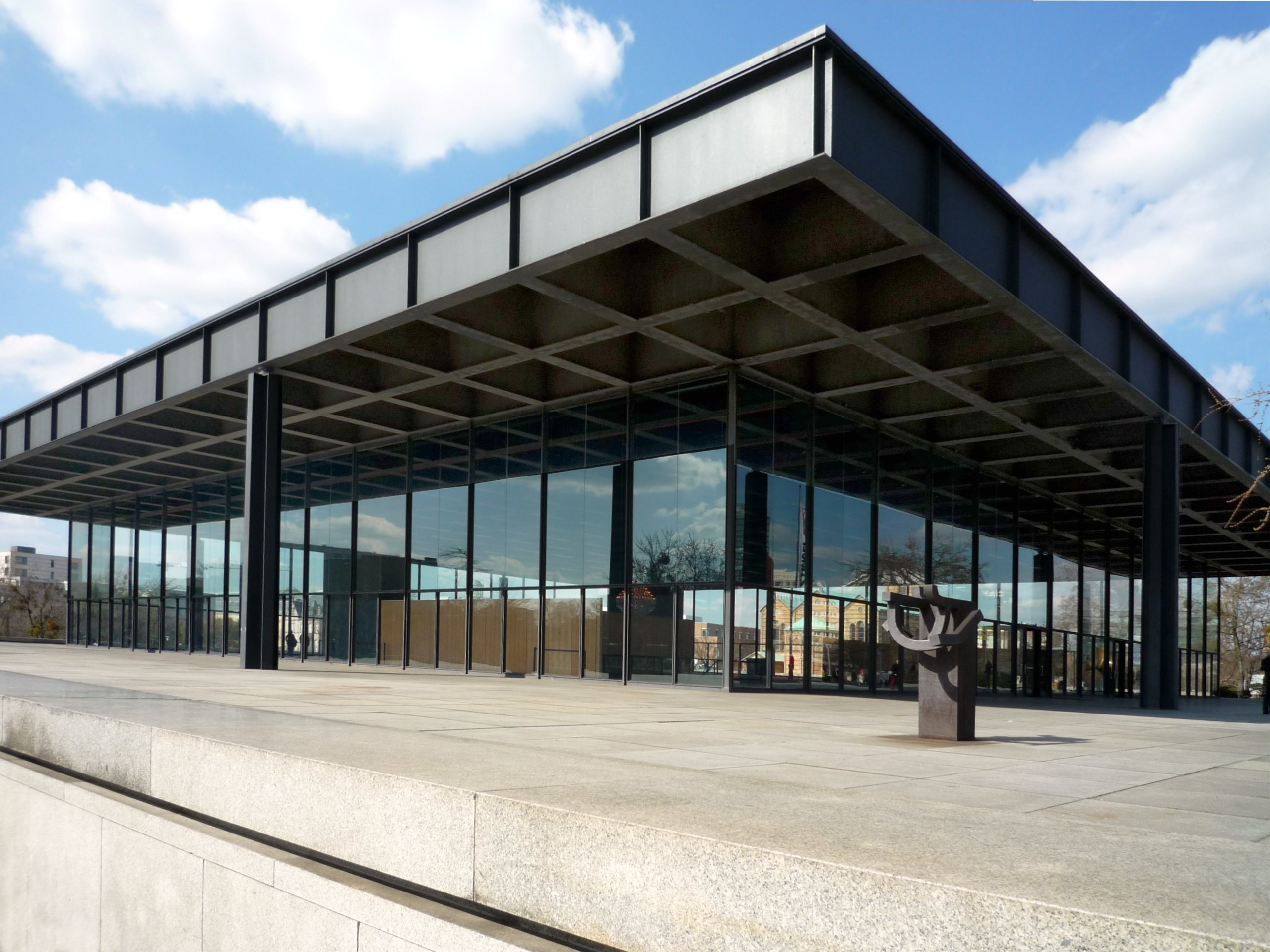 Photo of New National Gallery by Mies Van der Rohe